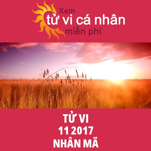 Tử vi Nhân Mã tháng 11 năm 2017