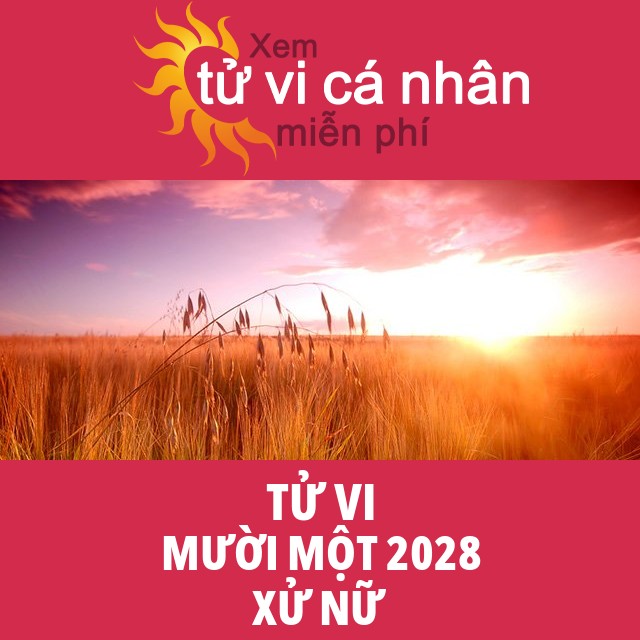 Tử vi Xử Nữ Mười Một 2028