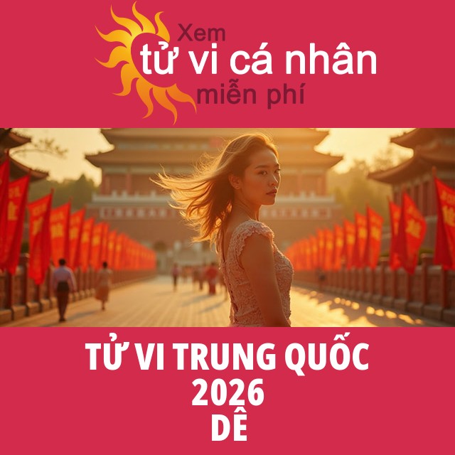 Tử Vi Trung Hoa của Dê 2026
