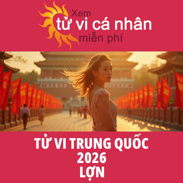 Tử Vi Trung Hoa của Lợn 2026