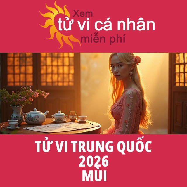 Tử Vi Trung Hoa 2026 của Tuổi Mùi