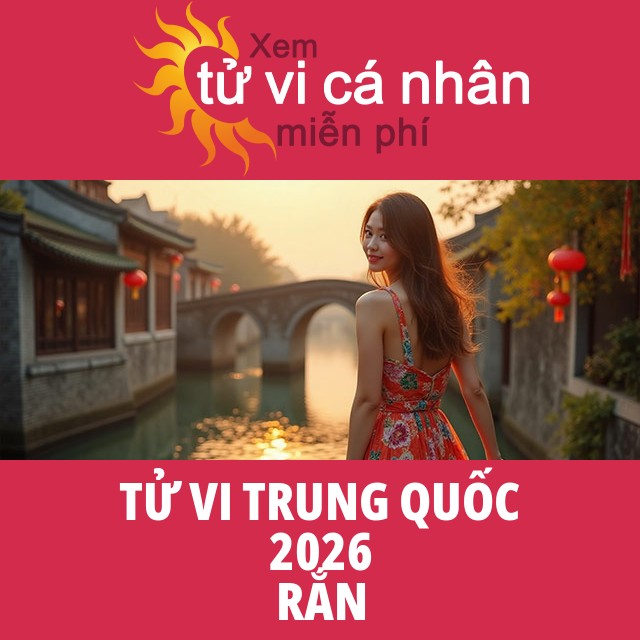 Tử Vi Trung Hoa của Rắn 2026