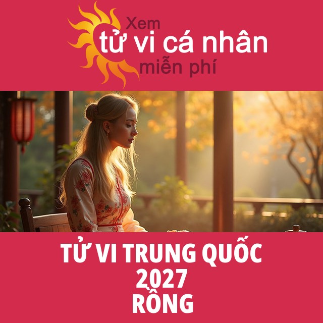 Tử Vi Trung Hoa của Rồng 2027