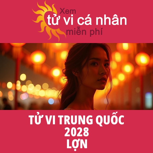 Tử Vi Trung Hoa của Lợn 2028