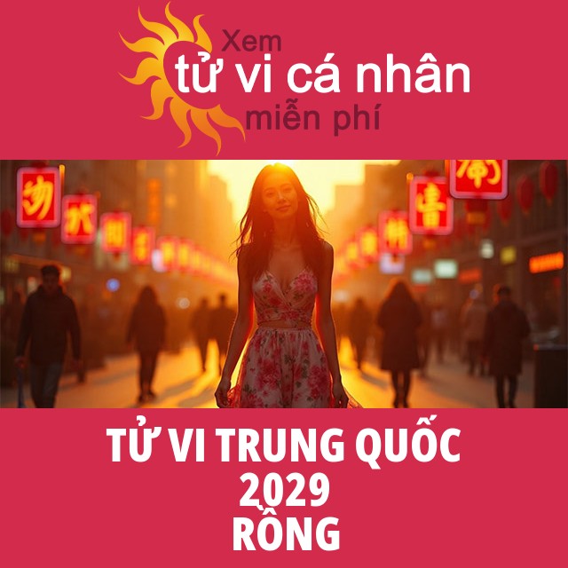 Tử Vi Trung Hoa của Rồng 2029