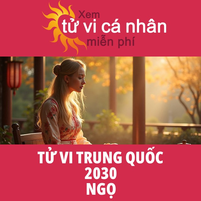 Tử Vi Trung Hoa 2030 của Tuổi Ngọ