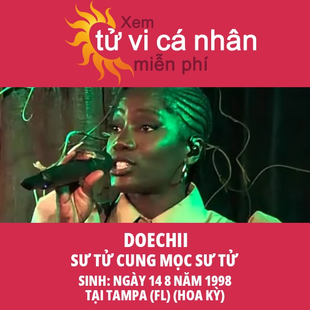 Khám Phá Chân Dung Chiêm Tinh Cung Sư Tử Của Doechii