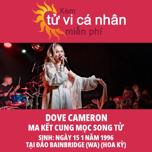 Dove Cameron: Ngôi Sao Ma Kết Bí Ẩn và Tài Năng Nổi Bật