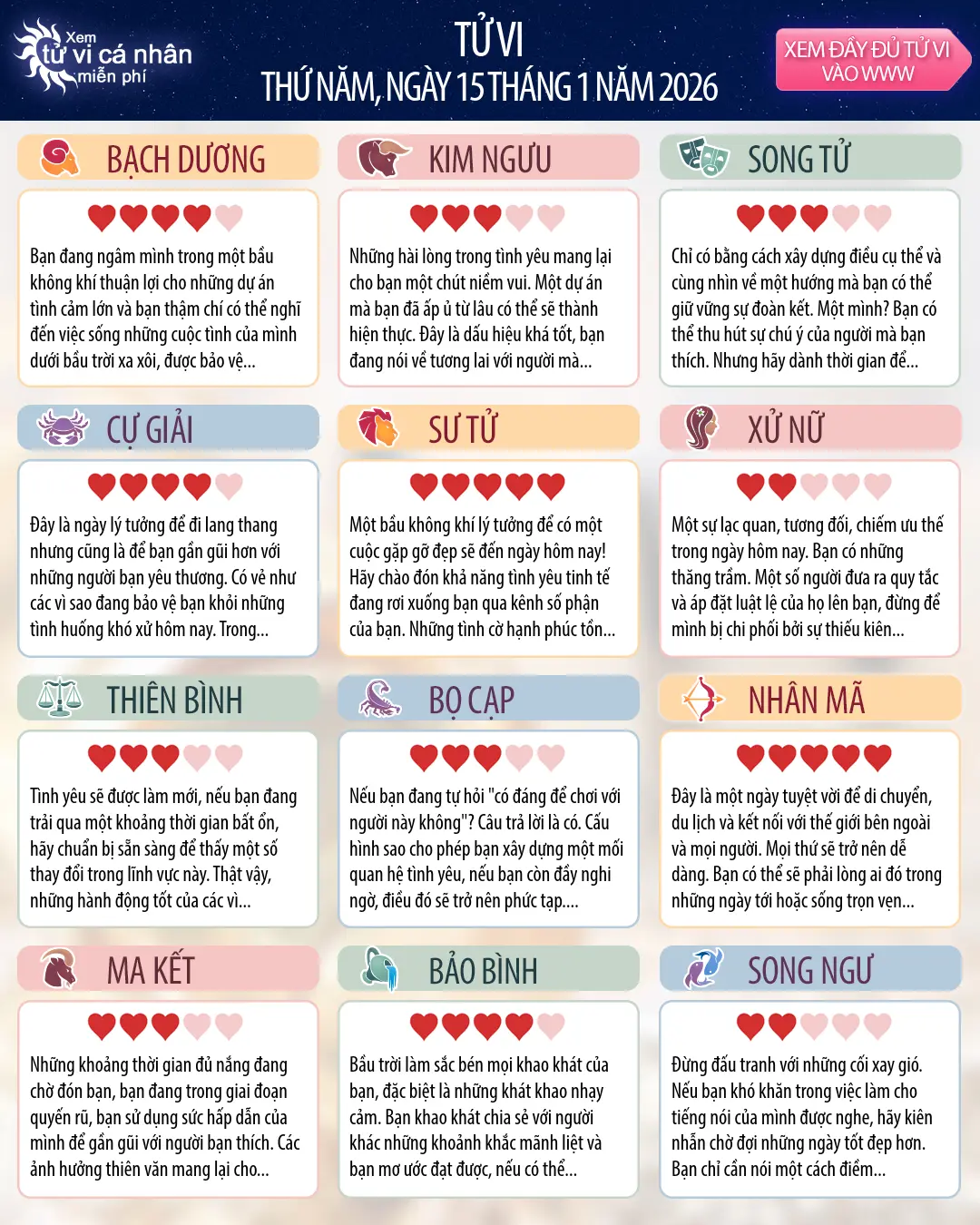 Sư Tử: tử vi của bạn cho 17, tháng 1 năm 2026