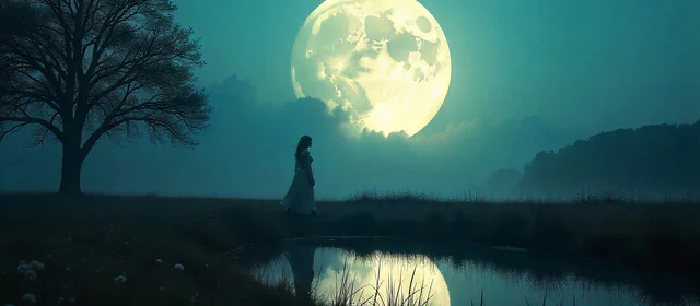 Lá bài số XVIII: Mặt Trăng.