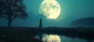 Lá bài XVIII : Mặt Trăng (trực giác)